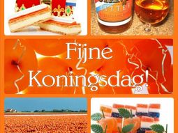 Koningsdag Thuis. Oranje boven, oranje binnen. Met oa. online kroegentochten en feesten!