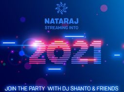 Nataraj New Years Party in je huiskamer!  Livestream.
