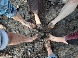 Wandeling op blote voeten in Zoetermeer