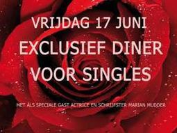 Single Diner en lezing 'De perfecte minares