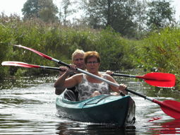 Kanovaren en fietstocht Linge. Singles 35-59 jaar