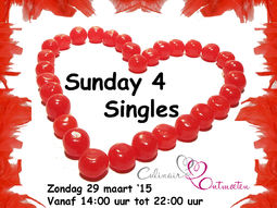 Culinair ontmoeten. Sunday 4 SinglesParty: salsa, diner en swingen. Vught