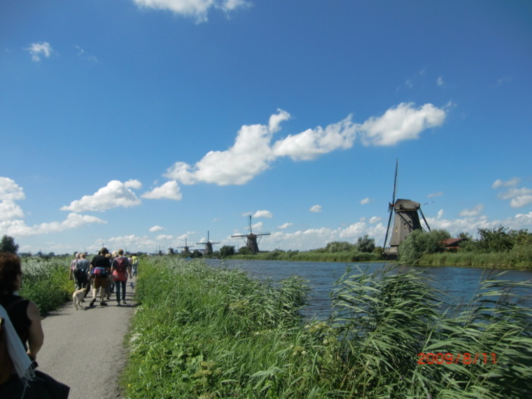 Wandelcafé Molens van Kinderdijk. Wandelen singles 40+50+60+