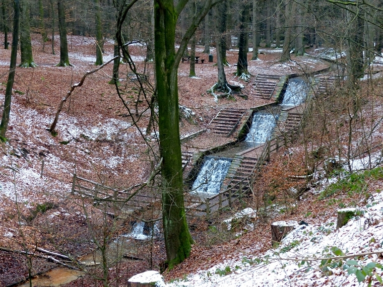 Wandelcafé Loenen. Waterval, beken en bos. Singles 40+50+60+
