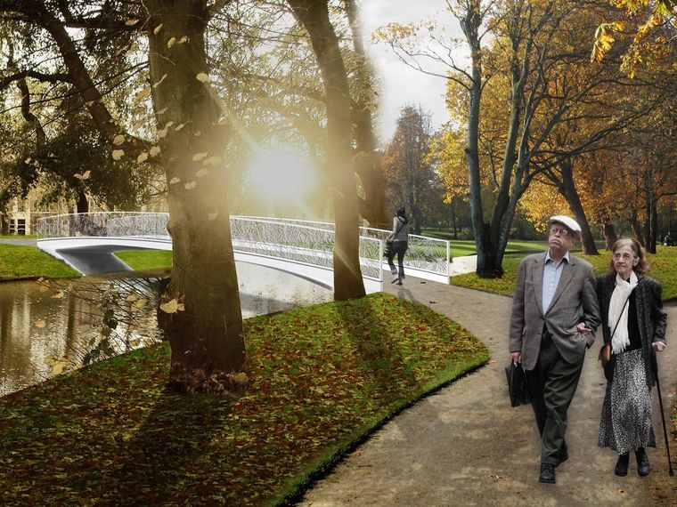Wandeling Leiden Singelpark