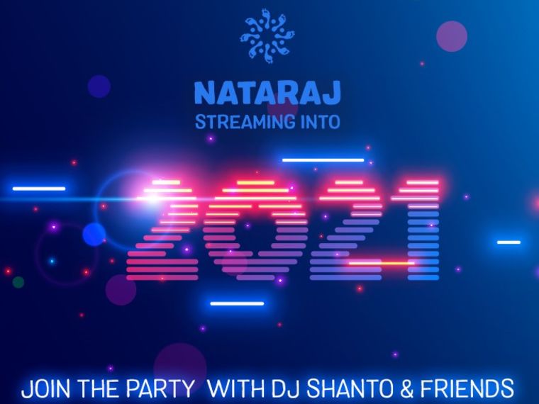 Nataraj New Years Party in je huiskamer!  Livestream.