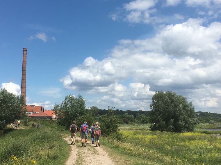 Wandelcafe Wageningen. Uiterwaarden en arboretum