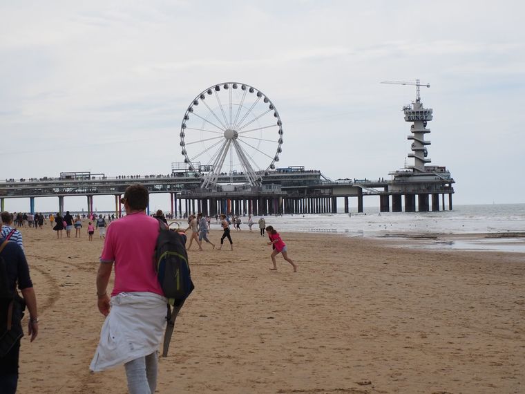 Wandelen strand en duinen Scheveningen