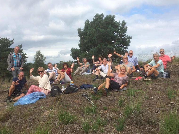Pinksteren op de Veluwe. Vol!