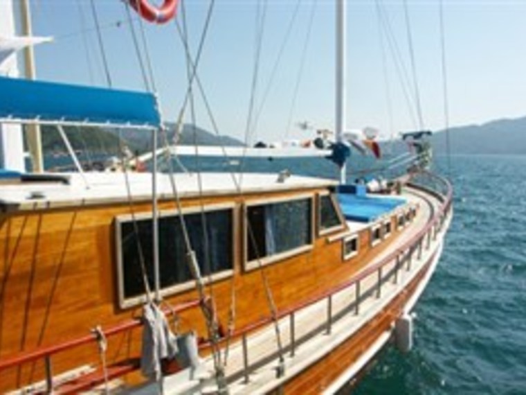 Single Reis zeilen langs Turkse Middellandse Zee. 8 dagen
