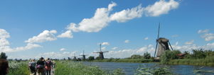 Wandelcafé Molens van Kinderdijk. Wandelen singles 40+50+60+