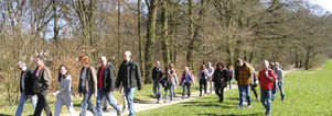 SE Wandelcafe Wageningen. Uiterwaarden, bossen, arboretum. Wandelen 40+ 50+ 60+