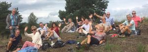 Pinksteren op de Veluwe. Vol!
