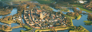 Single Wandelcafé Naarden-vesting. Wallen en grachten.
