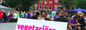 De Langste Vegetarische Tafel 2012. Vegadates singles-tafels!