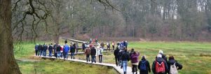 2e Kerstdag Wandelcafe Wageningen. Renkums Beekdal. Singles 40+ 50+ 60+