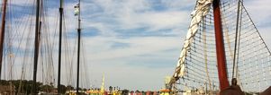 Hemelvaart single zeilweekend met klipper naar Terschelling.
