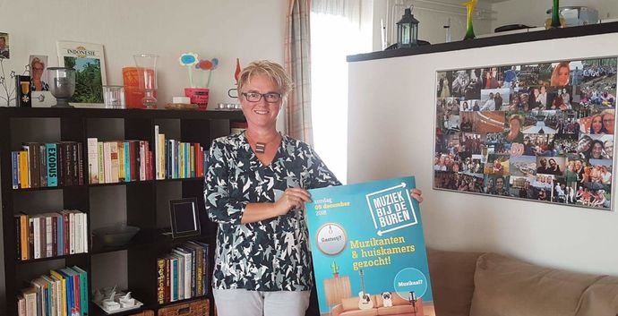 Muziek bij de Buren Arnhem bij Jacqueline