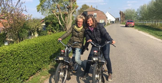 Solextocht met singles Gelderland - va Dreumel