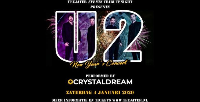U2 Tribute by Cristal Dream Naaldwijk voor € 10. Spreek af met singles!
