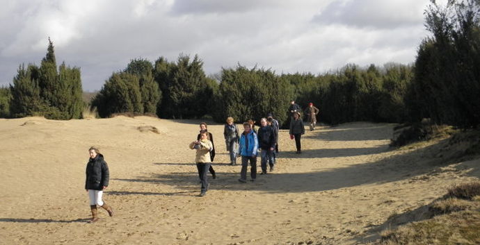 Winterwandeling Kennemerland Santpoort-Noord