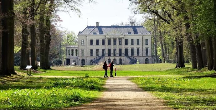 Landschaps kersen fietstocht