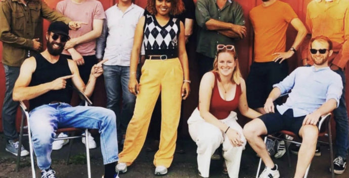 Dordrecht Brand Parkies: met  The Deputees