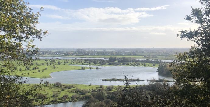 Wandelcafe Rhenen Grebbeberg en Laarsenberg.