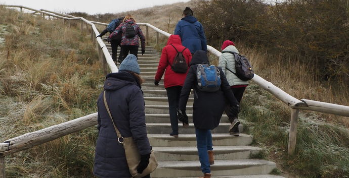 Wandelen strand en duinen  Scheveningen