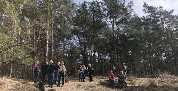 Eerste Paasdag wandelcafe en lunch Elspeet