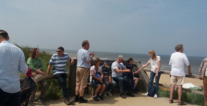 Wandelen strand en duinen Scheveningen