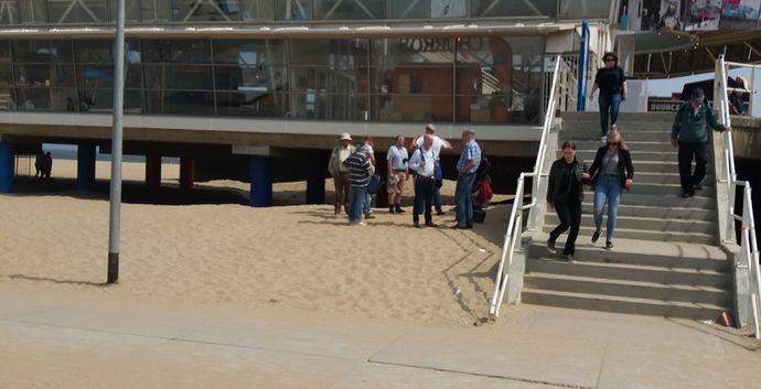 Wandelen strand en duinen Scheveningen
