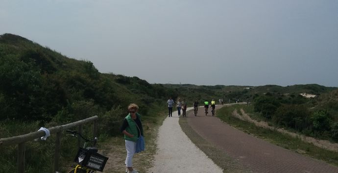 Wandelen strand en duinen Scheveningen