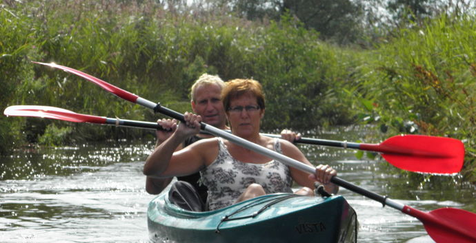 Kanovaren en fietstocht Linge. Singles 35-59 jaar