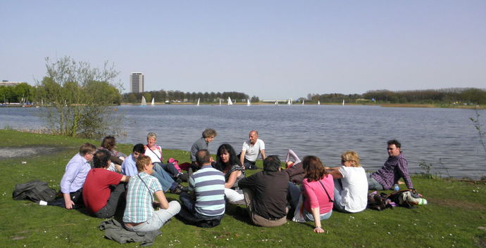 Wandelcafé Den Bosch. Bossche Broek & Theaterfestival.