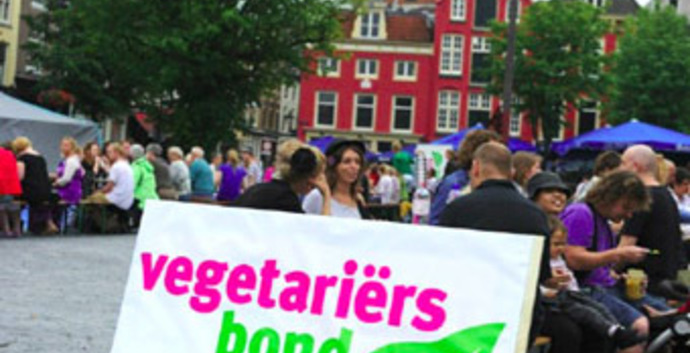 De Langste Vegetarische Tafel 2012. Vegadates singles-tafels!