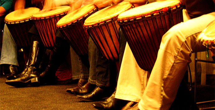 SingleSunday! Percussie workshop, bij Arnhem