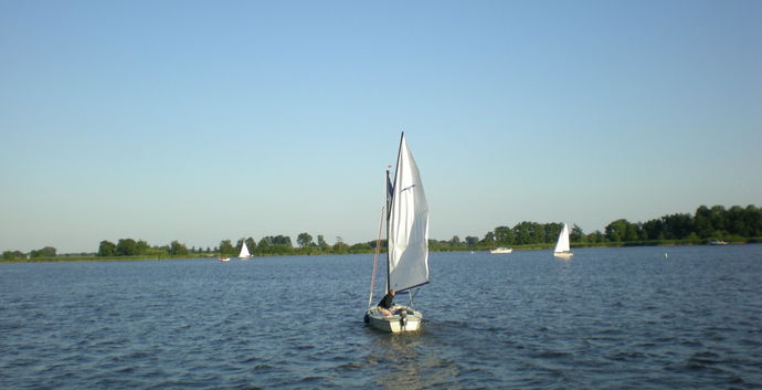 Single zeilen. Weekend Friesland.