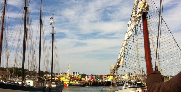 Hemelvaart single zeilweekend met klipper naar Terschelling.
