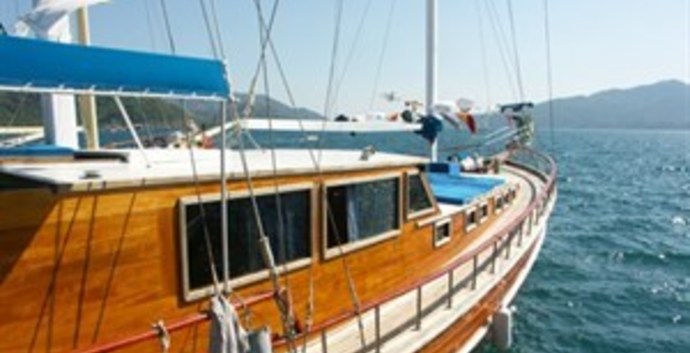 Single Reis zeilen langs Turkse Middellandse Zee. 8 dagen