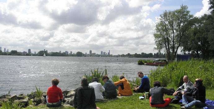 Wandelcafé Rotterdam Zevenhuizerplas. Singles 40+50+60+
